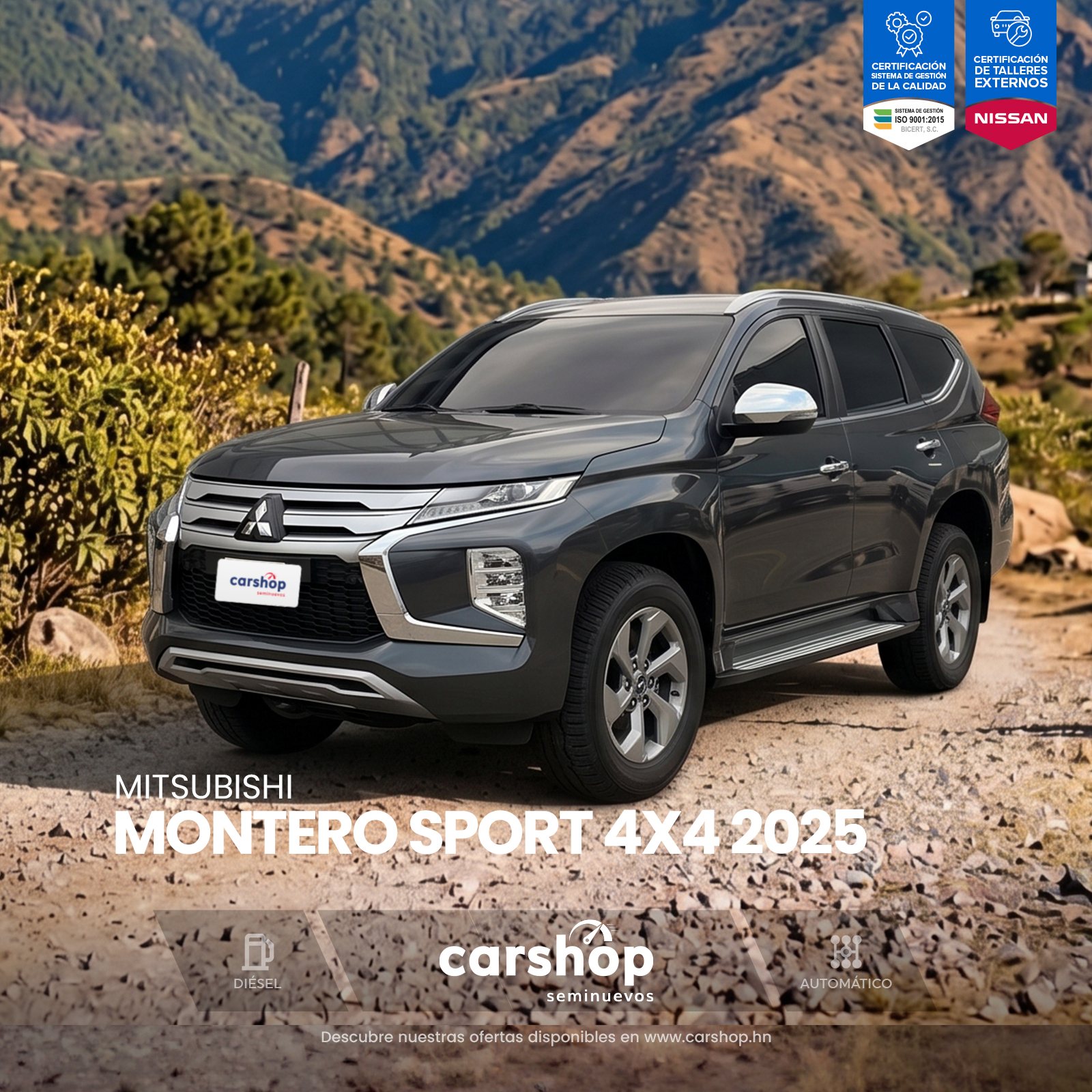 MITSUBISHI MONTERO 2025