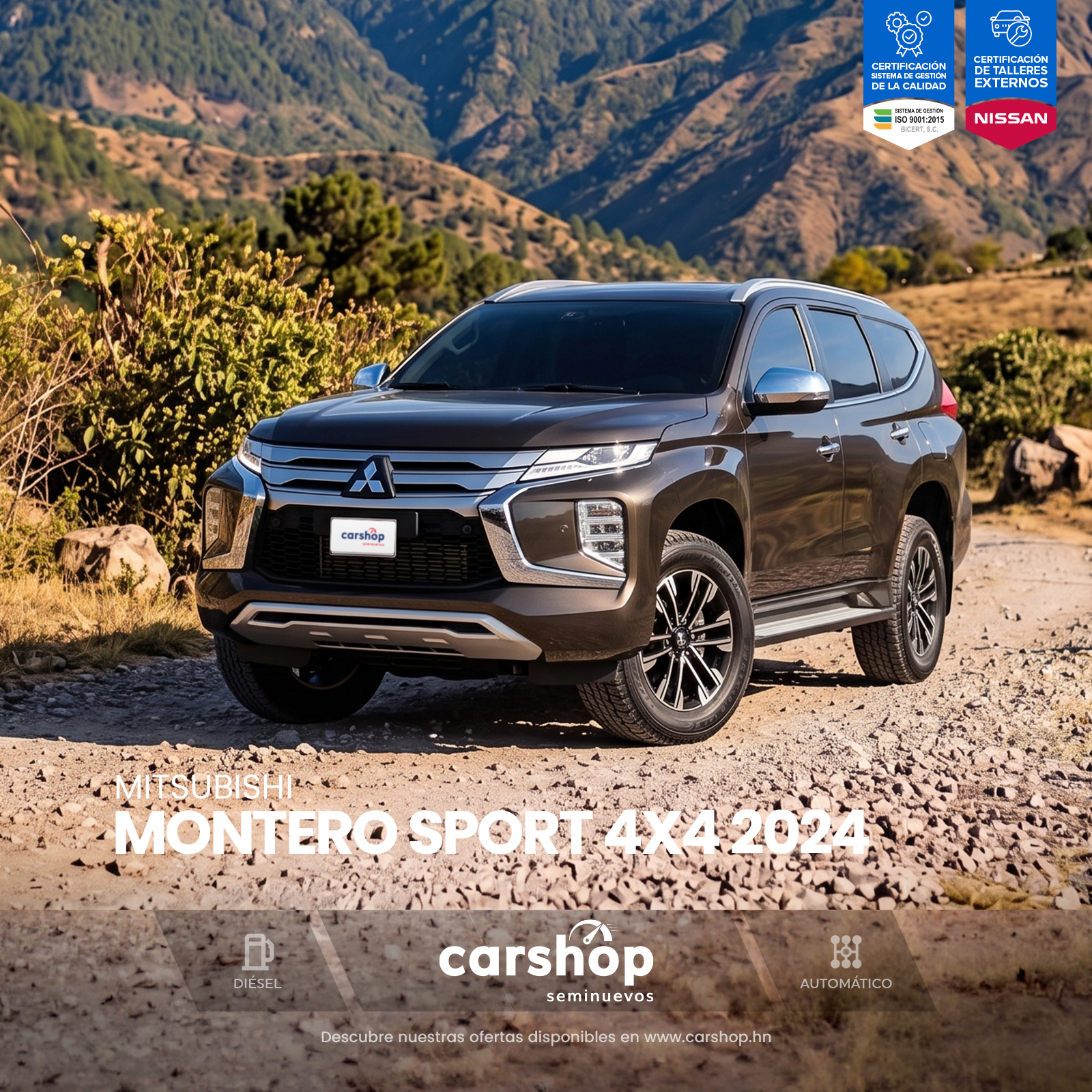 MITSUBISHI MONTERO 2025